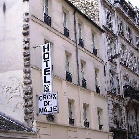 Croix De Malte Hotel Paris Eksteriør billede